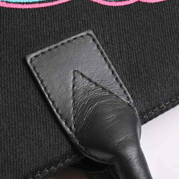 VERSACE polyester leather Medusa tote bag black/multicolor - Picture 9 of 9